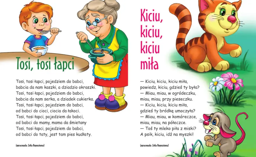 Krótkie rymowanki dla dzieci do zabawy i nauki
