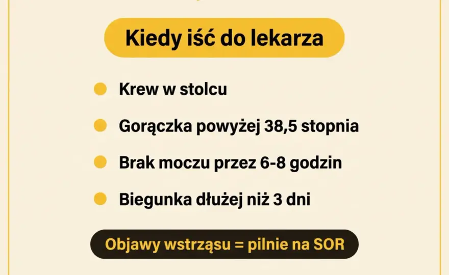 Biegunka u niemowlaka - objawy, nawadnianie i sygnały alarmowe