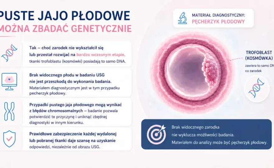 Puste jajo płodowe w USG - co oznacza i co dalej?