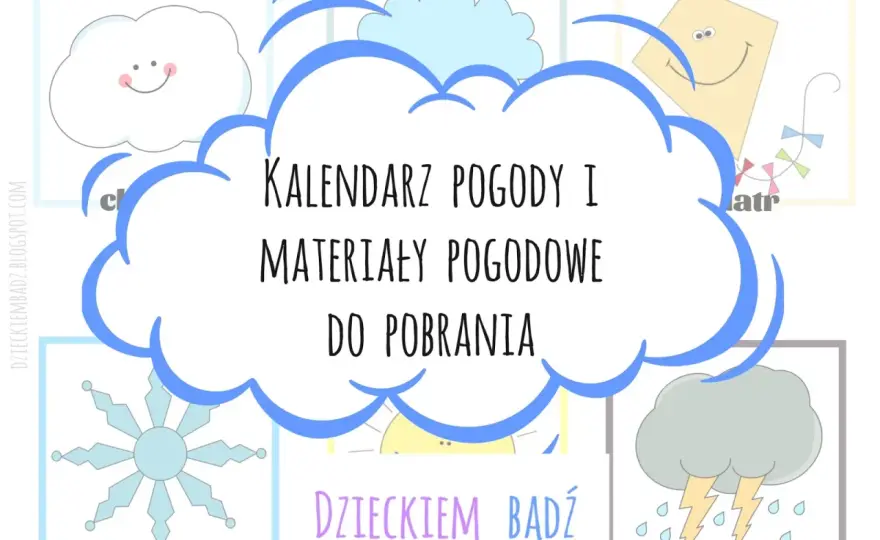 Karta obserwacji pogody dla dziecka - jak ją przygotować?