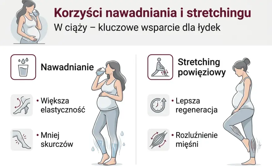 Skurcze łydek w ciąży - co pomaga i kiedy reagować?